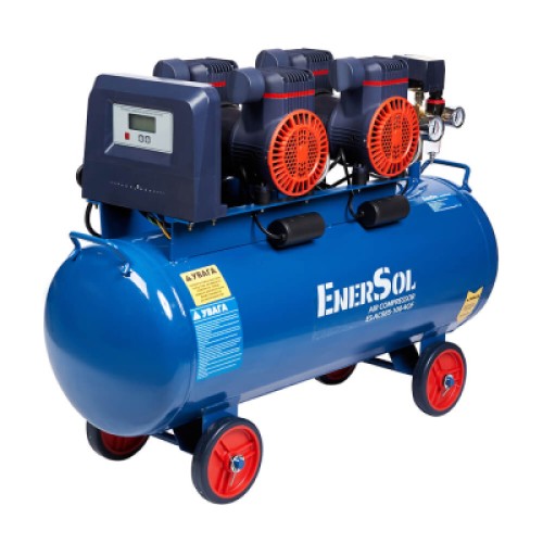 Компрессор Enersol безмасляный, 885 л/мин, 3.36 кВт, 46.5 кг (ES-AC885-100-4OF)