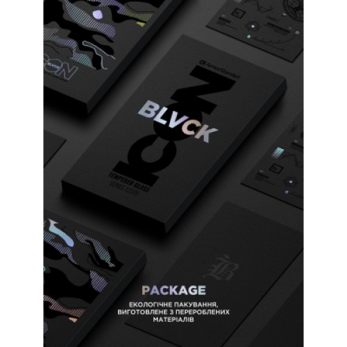 Стекло защитное Armorstandart Supreme Black Icon 3D Apple iPhone 16 Pro Max Black (ARM78038)