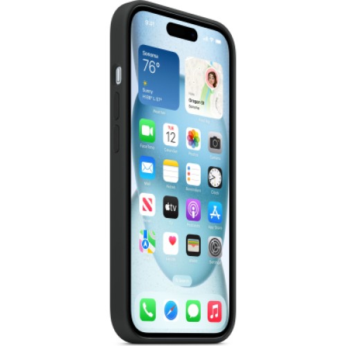 Чехол для мобильного телефона Apple iPhone 15 Silicone Case with MagSafe - Black,Model A3123 (MXPD3ZM/A) Чехол для мобильного телефона Apple iPhone 15 Silicone Case with MagSafe - Black,Model A3123 (MXPD3ZM/A)