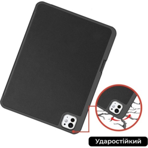 Чехол для планшета AirOn Premium SOFT iPad Pro 11 2024 + Film Black (4822352781128)