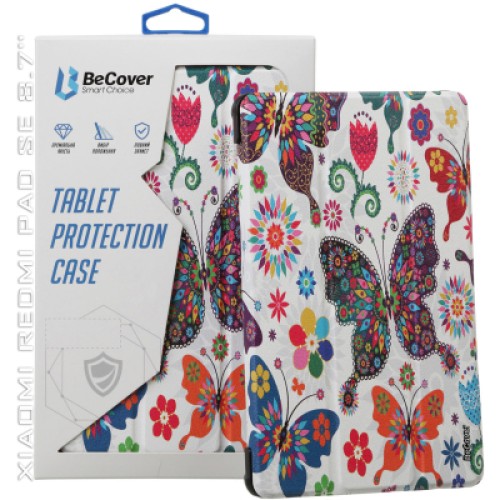 Чехол для планшета BeCover Smart Case Xiaomi Redmi Pad SE 8.7" Butterfly (711910)