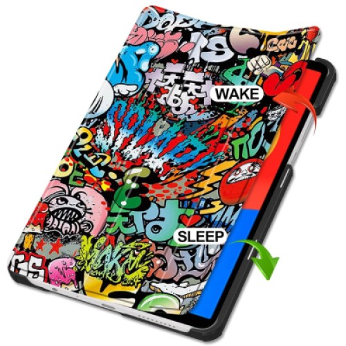 Чехол для планшета BeCover Smart Case Xiaomi Redmi Pad SE 8.7" Graffiti (711913)