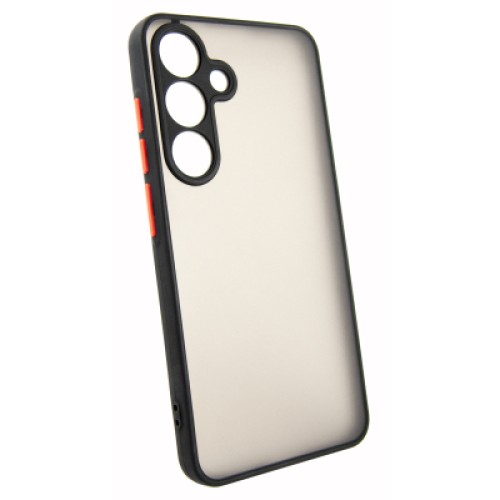 Чехол для мобильного телефона Dengos Matte Samsung Galaxy S24 Black (DG-TPU-MATT-146)