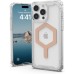 Чехол для мобильного телефона UAG iPhone 15 Pro Max Plyo Magsafe Ice/Rose Gold (114305114348)
