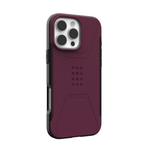 Чехол для мобильного телефона UAG iPhone 16 Pro Max Civilian Magsafe Bordeaux (114445119049)