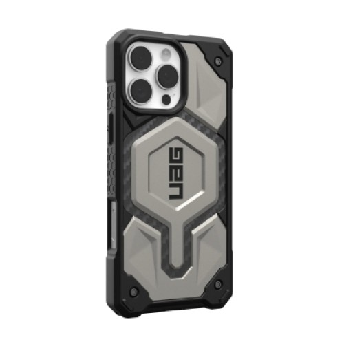 Чехол для мобильного телефона UAG iPhone 16 Pro Max Monarch Pro Magsafe Titanium (114457113636)