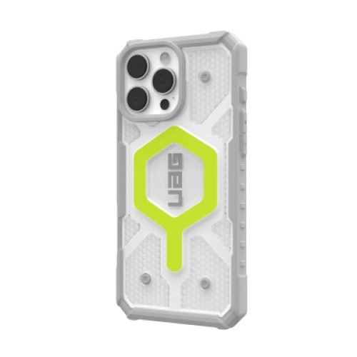 Чехол для мобильного телефона UAG iPhone 16 Pro Max Pathfinder Clear Magsafe Active Neon (114465118181)