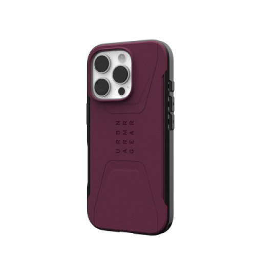 Чехол для мобильного телефона UAG iPhone 16 Pro Civilian Magsafe Bordeaux (114444119049)