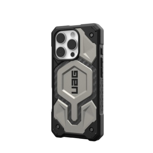 Чехол для мобильного телефона UAG iPhone 16 Pro Monarch Pro Magsafe Titanium (114456113636)