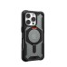 Чехол для мобильного телефона UAG iPhone 16 Pro Plasma XTE MagSafe Black/Orange (114474114097)
