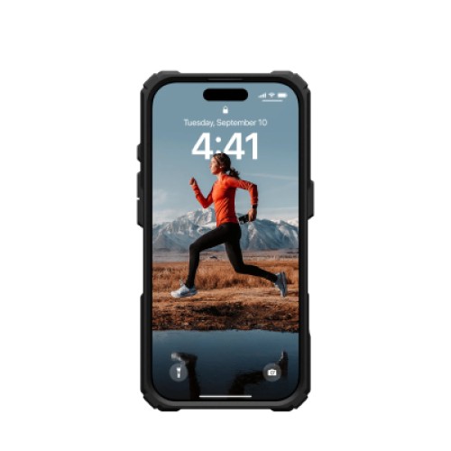 Чехол для мобильного телефона UAG iPhone 16 Pro Plasma XTE MagSafe Black/Orange (114474114097)