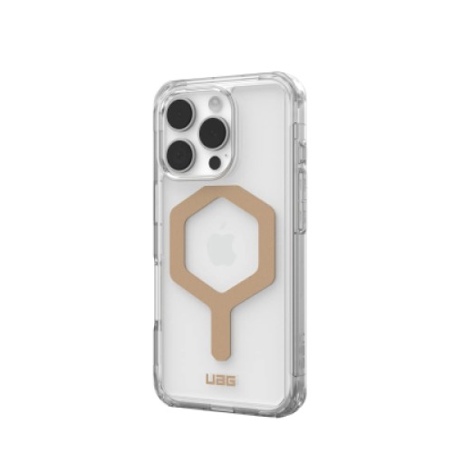 Чехол для мобильного телефона UAG iPhone 16 Pro Plyo Magsafe Ice/Gold (114480114381)