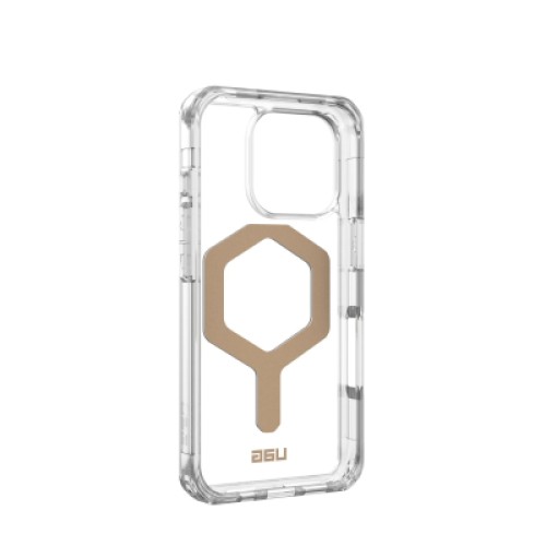 Чехол для мобильного телефона UAG iPhone 16 Pro Plyo Magsafe Ice/Gold (114480114381)