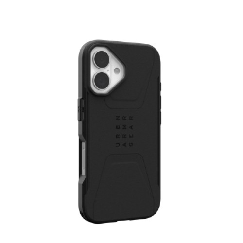 Чехол для мобильного телефона UAG iPhone 16 Civilian Magsafe Black (114446114040)