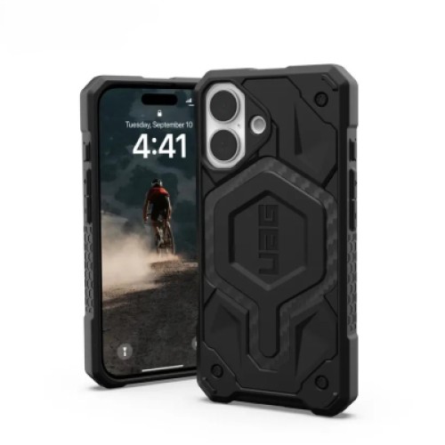 Чехол для мобильного телефона UAG iPhone 16 Monarch Carbon Fiber (114462114242)