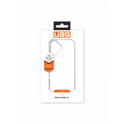 Чехол для мобильного телефона UAG iPhone 16 Plyo Ice (114486114343)