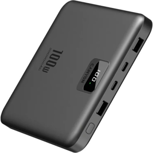 Батарея универсальная Canyon PB-2008 20000mAh PD/100W Q.C/3.0 (CNE-CPB2008DG)