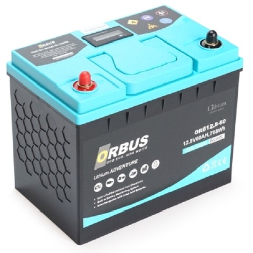 Батарея LiFePo4 Orbus LiFePO4 12.8V - 60Ah (LIT12-60) Батарея LiFePo4 Orbus LiFePO4 12.8V - 60Ah (LIT12-60)