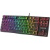 Клавиатура GamePro MK80B RGB Blue Switch USB Black (MK80B)