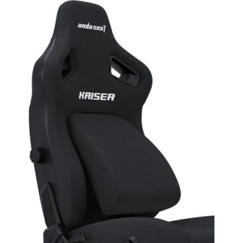 Кресло игровое Anda Seat Kaiser 4 Fabric Size XL Black (AD12YDDC-XLL-20-B-CF)