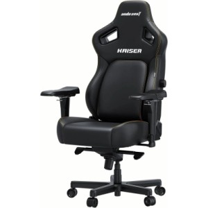 Кресло игровое Anda Seat Kaiser 4 PVC Size XL Black (AD12YDDC-XLL-20-B-PV/C)