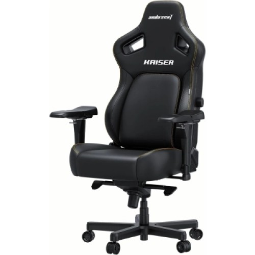 Кресло игровое Anda Seat Kaiser 4 PVC Size XL Black (AD12YDDC-XLL-20-B-PV/C)