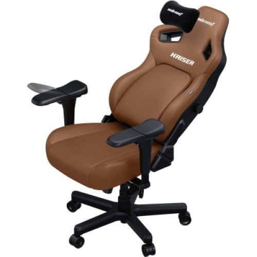 Кресло игровое Anda Seat Kaiser 4 PVC Size XL Brown (AD12YDDC-XLL-20-K-PV/C) Кресло игровое Anda Seat Kaiser 4 PVC Size XL Brown (AD12YDDC-XLL-20-K-PV/C)