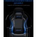 Кресло игровое Anda Seat Luna Color PVC Size L Black/Blue (AD18-48-BS-PV)
