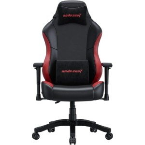 Крісло ігрове Anda Seat Luna Color PVC Size L Black/Red (AD18-48-BR-PV)