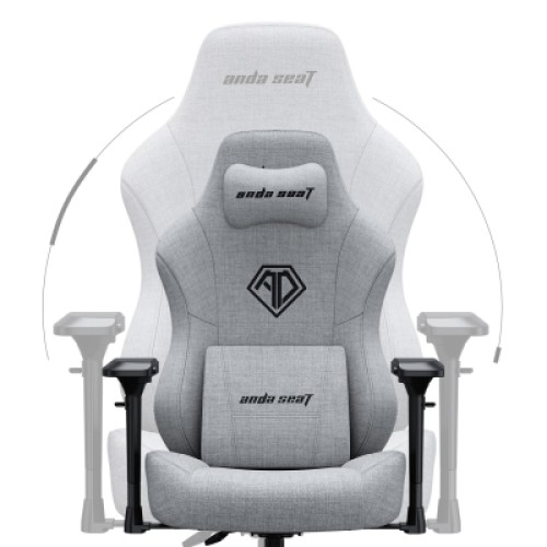 Кресло игровое Anda Seat Phantom 3 Pro Fabric Size L Grey (AD18YC-06-G-F)