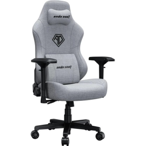 Кресло игровое Anda Seat Phantom 3 Pro Fabric Size L Grey (AD18YC-06-G-F)