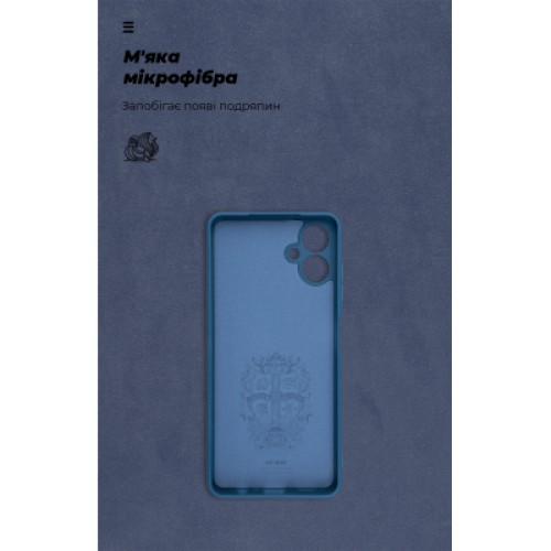 Чехол для мобильного телефона Armorstandart ICON Samsung A06 (A065) Camera cover Blue (ARM80135)