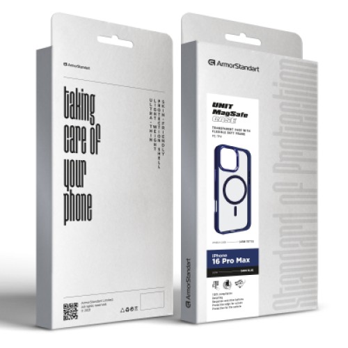 Чехол для мобильного телефона Armorstandart Unit MagSafe Apple iPhone 16 Pro Max Dark Blue (ARM78715)