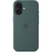 Чехол для мобильного телефона Apple iPhone16 Silicone Case with MagSafe - Lake Green (MYY83ZM/A) Чехол для мобильного телефона Apple iPhone16 Silicone Case with MagSafe - Lake Green (MYY83ZM/A)