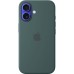 Чехол для мобильного телефона Apple iPhone16 Silicone Case with MagSafe - Lake Green (MYY83ZM/A) Чехол для мобильного телефона Apple iPhone16 Silicone Case with MagSafe - Lake Green (MYY83ZM/A)