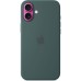 Чехол для мобильного телефона Apple iPhone 16 Plus Silicone Case with MagSafe - Lake Green (MYYH3ZM/A)