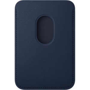 Чохол до мобільного телефона Apple iPhone FineWoven Wallet with MagSafe - Deep Blue (MA6X4ZM/A)