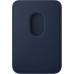 Чехол для мобильного телефона Apple iPhone FineWoven Wallet with MagSafe - Deep Blue (MA6X4ZM/A)