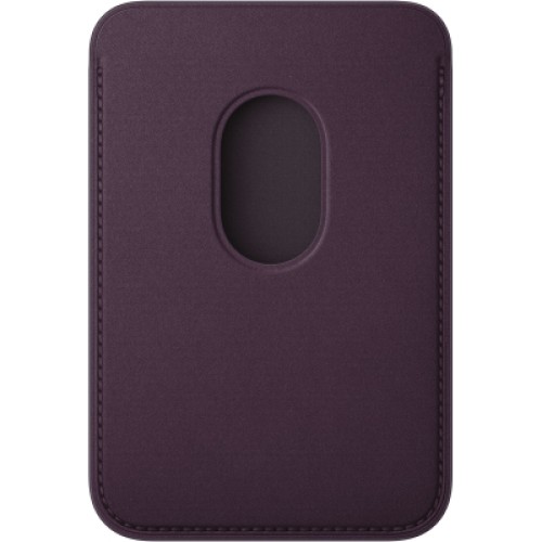 Чехол для мобильного телефона Apple iPhone FineWoven Wallet with MagSafe - Blackberry (MA7A4ZM/A)