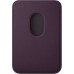 Чехол для мобильного телефона Apple iPhone FineWoven Wallet with MagSafe - Blackberry (MA7A4ZM/A)
