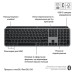 Клавиатура Logitech MX Keys S для MAC Bluetooth/Wireless UA Space Grey (920-011637)