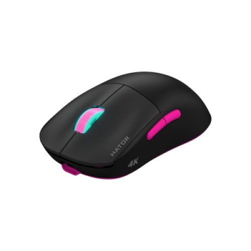 Мышка Hator Quasar 2 Ultra 4K Wireless/Bluetooth/USB Black/Pink (HTM570BP) Мышка Hator Quasar 2 Ultra 4K Wireless/Bluetooth/USB Black/Pink (HTM570BP)