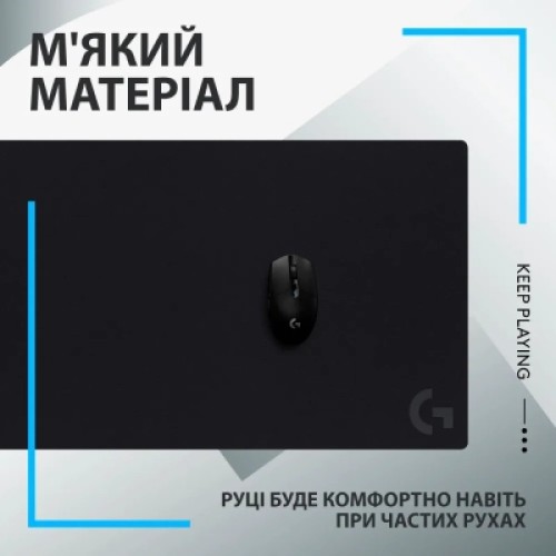 Коврик для мышки Logitech G840 Gaming Mouse Pad Black (943-000778)