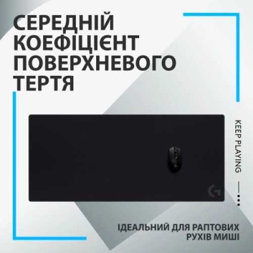 Коврик для мышки Logitech G840 Gaming Mouse Pad Black (943-000778)