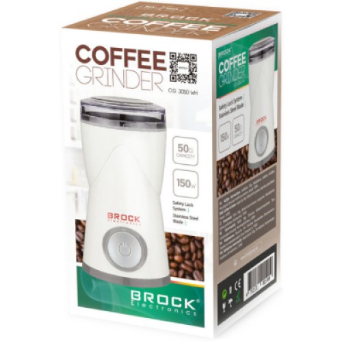 Кофемолка Brock CG 3050 WH