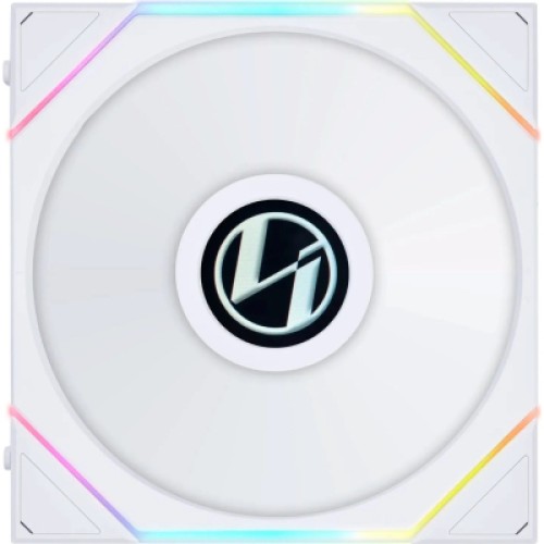 Кулер для корпуса Lian Li Reverse TL LCD 140-1, White (G99.14RTLLCD1W.00)