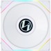 Кулер для корпуса Lian Li Reverse TL LCD 140-1, White (G99.14RTLLCD1W.00)