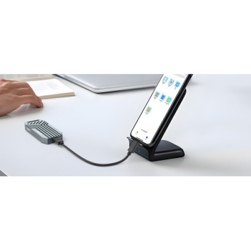 Карман внешний Maiwo M.2 SSD NVMe 2280 ч-з USB4.0 Type-C 40Gbps (K1695)