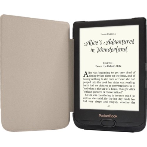 Чехол для электронной книги Pocketbook 6" Shell cover 616/617/627628/632 brown (WPUC-627-S-LB)
