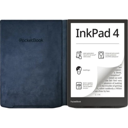 Чехол для электронной книги Pocketbook 743 Charge cover blue (N-QI-PU-743G-NB-WW)
